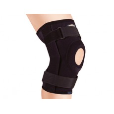 Бандаж на коленный сустав неразъемный со спиральными ребрами жесткости KS-052